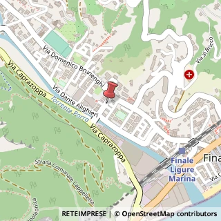 Mappa Via del Sagittario, 3, 17024 Finale Ligure, Savona (Liguria)