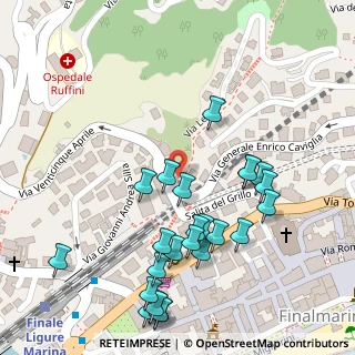 Mappa Via Legnino, 17024 Finale Ligure SV, Italia (0.124)