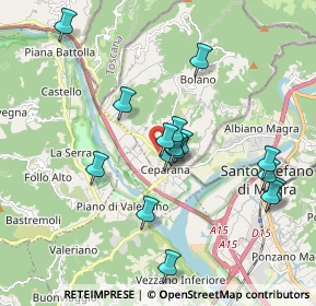 Mappa Via Genova, 19020 Bolano SP, Italia (1.76875)
