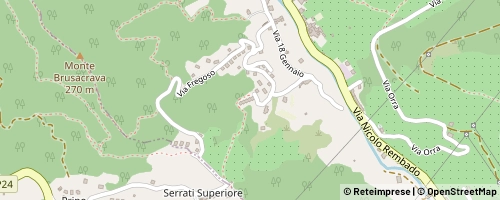 Mappa Tovo San Giacomo
