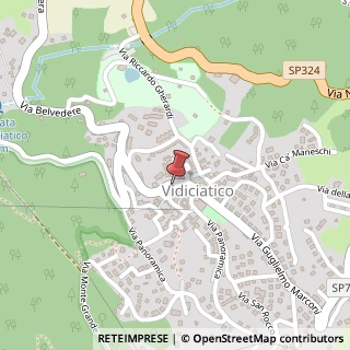 Mappa Via Guglielmo Marconi, 24, 40042 Vidiciatico BO, Italia, 40042 Lizzano in Belvedere, Bologna (Emilia Romagna)