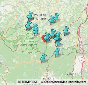 Mappa Via Guglielmo Marconi, 40042 Vidiciatico BO, Italia (11.36263)