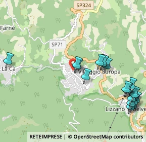 Mappa Via Guglielmo Marconi, 40042 Vidiciatico BO, Italia (1.336)