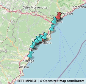 Mappa Via Ulivi, 17024 Finale Ligure SV, Italia (10.31308)