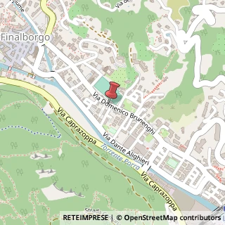 Mappa Via del Cigno, 3, 17024 Finale Ligure, Savona (Liguria)