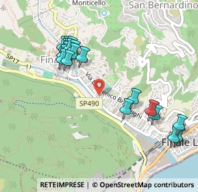 Mappa Via Gilberto Govi, 17024 Finale Ligure SV, Italia (0.5335)