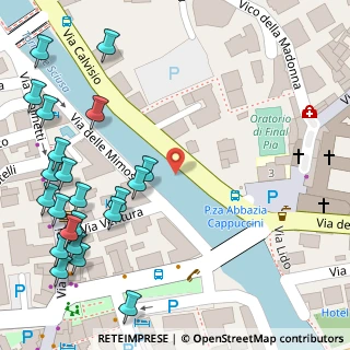 Mappa Via Privata B. Ventura, 17024 Finale Ligure SV, Italia (0.09091)