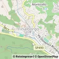 地図 Finale Ligure