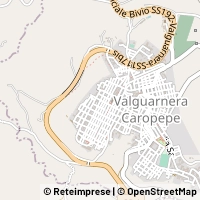 Kort Valguarnera Caropepe