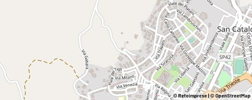 Mappa San Cataldo