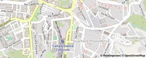 Mappa Caltanissetta