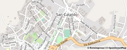 Mappa San Cataldo