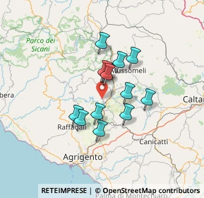 Mappa SP21, 92025 Casteltermini AG, Italia (10.90231)