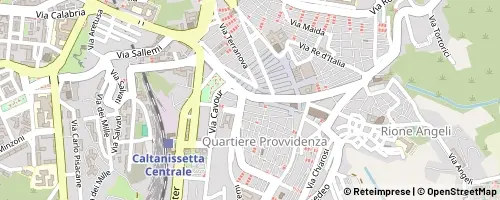 Mappa Caltanissetta
