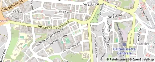 Mappa Caltanissetta