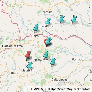 Mappa Via XXV Aprile, 94100 Valguarnera Caropepe EN, Italia (15.07667)