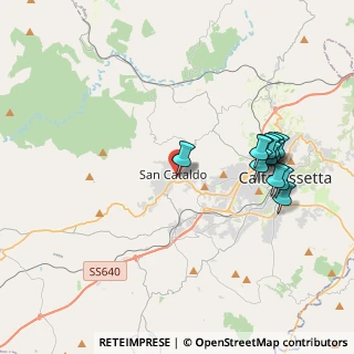 Mappa Viale Rinascita, 93017 San Cataldo CL, Italia (4.52333)