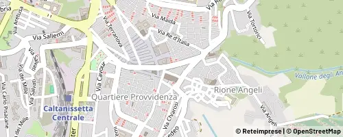 Mappa Caltanissetta