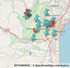 Mappa Contrada Pero, 95040 Motta Sant'Anastasia CT, Italia (7.431)