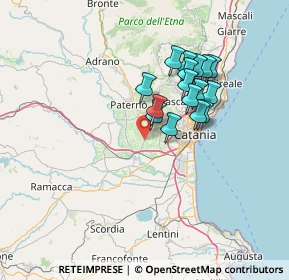 Mappa Contrada Pero, 95040 Motta Sant'Anastasia CT, Italia (12.79625)