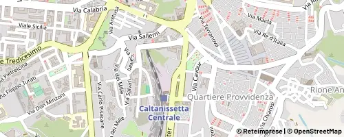 Mappa Caltanissetta