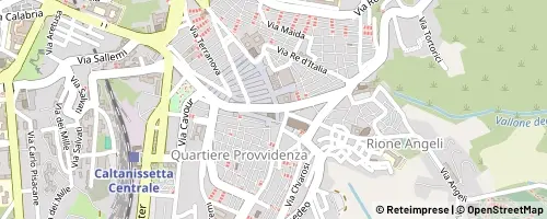 Mappa Caltanissetta