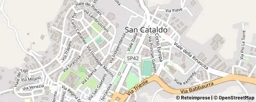 Mappa San Cataldo