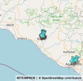 Mappa Via Atene, 92016 Ribera AG, Italia (35.78533)