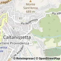 Hartă Caltanissetta