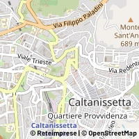 Map Caltanissetta