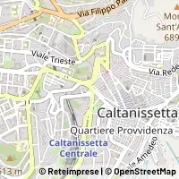 Mapa Caltanissetta