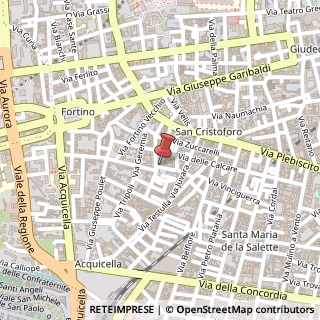 Mappa Via Maricchiolo, 42, 95122 Catania, Catania (Sicilia)
