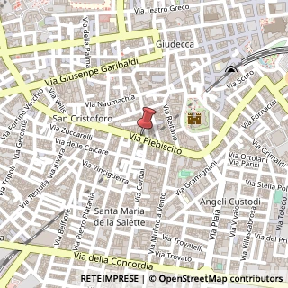 Mappa Via Plebiscito, 230, 95121 Catania, Catania (Sicilia)