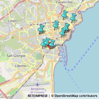 Mappa Via Frà Diavolo, 95121 Catania CT, Italia (1.74273)