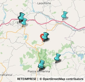 Mappa SS 117 bis, 94019 Valguarnera Caropepe EN, Italia (9.565)