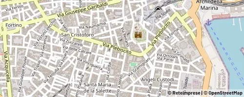 Mappa Katania