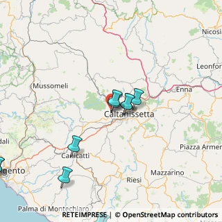 Mappa Via Beppe Montana, 93017 San Cataldo CL, Italia (24.855)