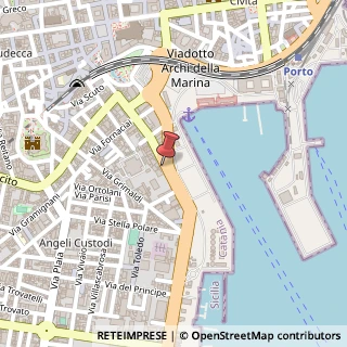 Mappa Via Cristoforo Colombo, 140, 95121 Catania, Catania (Sicilia)