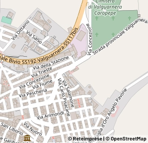 Mappa Via martiri d ungheria, 94019 Valguarnera Caropepe EN, Italia (0.17692)