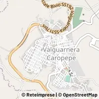 Kaart Valguarnera Caropepe