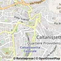 Mapa Caltanissetta