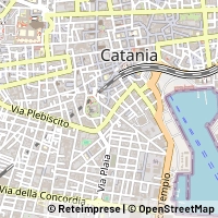 Mapa Catania
