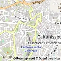 Map Caltanissetta