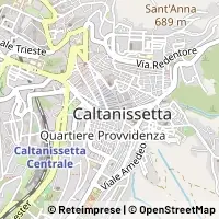 Mapa Caltanissetta