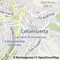 Mapa Caltanissetta