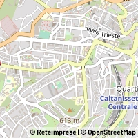 Map Caltanissetta
