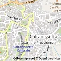 Mapa Caltanissetta