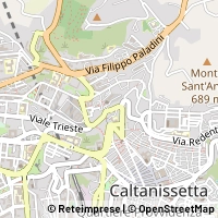 Map Caltanissetta
