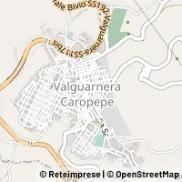 Mapa Valguarnera Caropepe