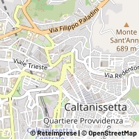 Mapa Caltanissetta